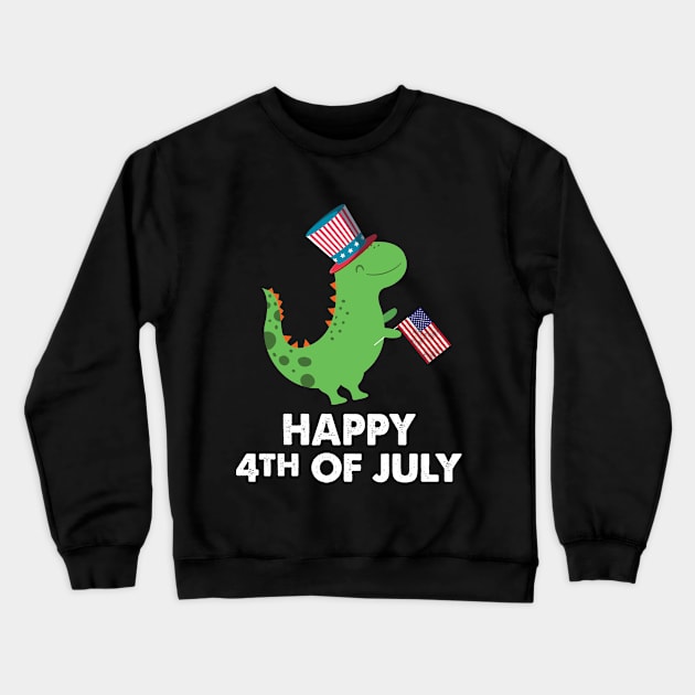 4th of july Crewneck Sweatshirt by othmane4